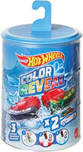 Hot Wheels Color Reveal 1:64 Scale Vehicles with Surprise Reveal & Repeat Color-Change; Gift for Kids 3 Years Old & Up - GYP13, Pack of 2