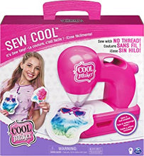 Cool MAKER Sew Cool Sewing Machine with 5 Trendy Projects and Fabric, for Kids 6 Aged and Up