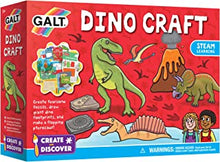 Galt Toys, Create and Discover - Dino Craft, Craft Kits for Kids, Ages 5 Years Plus