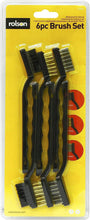 Rolson 42836 6 pc Wire Brush Set