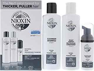 Nioxin System 2 Starter Kit Shampoo, Conditioner & Treatment (Discontinued Version)