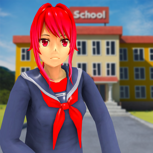 Anime High School Girl Yandere Simulator - Sakura School Japanese Girl ...