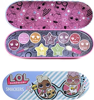 L.O.L. Surprise Lip Beauty Tin - Makeup Set for Kids - Trendy and Colourful Tin Box with Makeup for Girls and Accessories - Gift for Girls