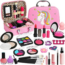 Kids Makeup Sets for Girls, Kids Make up kit Girls Toys, 25pcs Real Washable Childrens Make up Set, Girls Makeup Set for Little Girls, Birthday Gifts Toys for 4 5 6 7 8 9 10 Year Old Girls