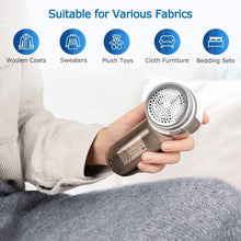 BEAUTURAL Portable Fabric Shaver and Lint Remover with 2-Speeds, Adjustable Shave Height, Dual Protection for Your Clothes, Quickly and Effectively Remove Fluff, Lint, and Bobbles