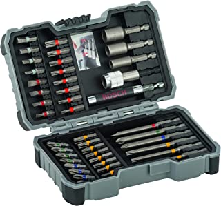 Bosch Professional 43 pcs. Screwdriver Bit Set Extra Hard (PH-, PZ-, Hex-, T-, TH-, S-Bit, Accessories Rotary Drill and Screwdriver)