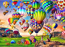 HUADADA Jigsaw Puzzles 1000 Pieces for Adults Hot Air Balloon Puzzle Educational Games Home Decoration Puzzle (27.56" x 19.69")…