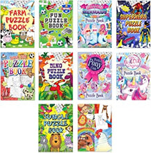 10pc Puzzle Activity Books Boys Girls Party Bag Fillers Party Favours Perfect For Kids Party Supplies For Any Occasion