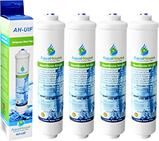4X AquaHouse AH-UIF External Fridge Water Filter fits Samsung & Haier Fridge Freezer Models with External Filters only