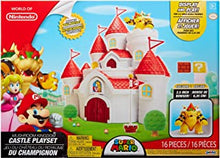 Nintendo Mushroom Kingdom Castle Playset mario_brothers Deluxe Feature