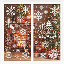 Party-Poter Christmas Windows Stickers Snowflake Window Clings Snowflakes Window Stickers Snowflake Window Decorations Christmas Snowflake Stickers Window Snowflake Stickers