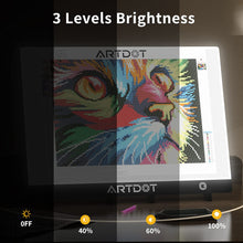 ARTDOT A3 LED Light Pad for 5D Diamond Painting Kits, Adjustable Brightness Light Board with Diamond Art Accessories and Tools (31 x 42cm)