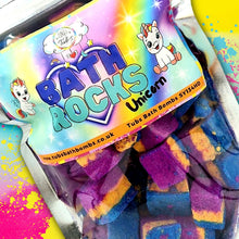 Unicorn Bath Rocks Bath Bomb Unicorns Magical Colourful Fun Bathbomb Fizzer Foam Fizz Bathtime Gift Present Girls Boys