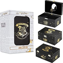 Harry Potter Girl's Musical Jewellery Box, Jewellery Box with Spinning Hogwarts Crest, Harry Potter Gifts