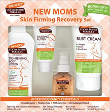 Palmer's Cocoa Butter New Moms Skin Recovery Set | Perfect New Mum Gift | Post Pregnancy Skin Care | Tightening Body Lotion | Nursing Butter | Bust Cream | Plus Bonus Skin Therapy Oil