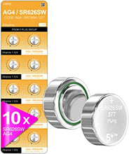 5 Plus 10 Pcs AG4 LR626 377 0% Hg 1.5V Button Cell Watch Batteries Coin Cell Batteries Suitable For Keyfobs, Scales, Wearables And Other Devices