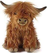 Living Nature Brown Highland Cow with Mooing Sound