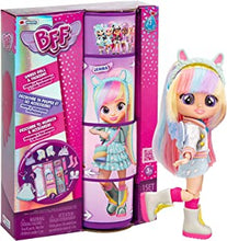 BFF By Cry Babies Jenna | Collectible Fashion Doll with Long Hair, fabric Clothes and 9 Accessories - Gift Toy for Girls and Boys +5 Years