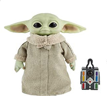 Star Wars Grogu, The Child, 12-in Plush Motion RC Toy from The Mandalorian, Collectible Stuffed Remote Control Character All Ages, 3 Years+ GWD87