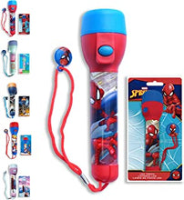 Spiderman LED Big Torch, Kids Night Light Torches LED Super Bright for Xmas, Birthday and Thanksgiving Gifts– Plastic Flashlight Toy Gift for Kids 3+ Years Size-16cm