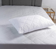 Adam Home Pillows 2 Pack Hotel Quality with Quilted Cover- Premium Filled Pillows for Stomach, Back and Side Sleeper Pillow, Down Alternative Bed Pillow-Soft Hollow-Fiber Hotel Pillows