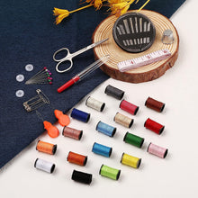 AUERVO Travel Sewing Kit, Over 70 DIY Premium Sewing Supplies,Mini Sewing kit for Home, Travel & Emergency Filled with Mending and Sewing Needles, Scissors, Thimble, Thread,Tape Measure etc