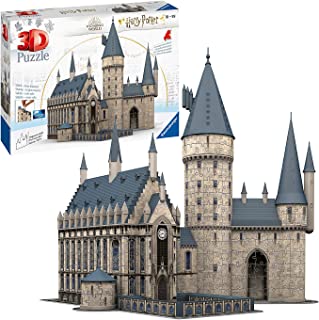 Ravensburger Hogwarts Castle Harry Potter 3D Jigsaw Puzzles for Adults & Kids Age 10 Years Up - 630 Pieces - No Glue Required