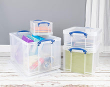 Really Useful Box 84 Litre Plastic Storage Box Clear