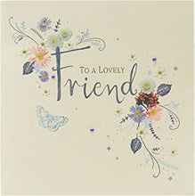 UK Greetings Friend Birthday Card - Birthday Card for Her - to a Lovely Friend Birthday Card - Female Friend Birthday Card, Multi, 679755-0-1