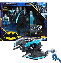 DC Comics Batman Bat-Tech Flyer with 4-inch Exclusive Mr. Freeze and Batman Action Figures, Kids Toys for Boys Ages 3 and Up