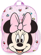 Disney Travel Backpack for Kids and Toddlers Minnie Mouse Marie Girls Backpack with Water Bottle Pocket Nursery Preschool School Bag Holiday Travel Accessories Cute Girls Gifts