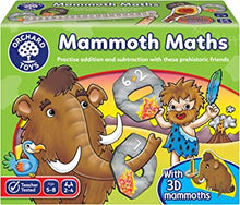 Orchard Toys Mammoth Maths Game, Educational Addition and Subtraction Game, Magic Viewer Reveals the Answer, Educational, Fun and Interactive, Age 5-8