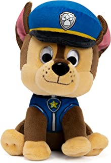 GUND Official PAW Patrol Soft Dog Themed Cuddly Plush Toy Chase 6-Inch Soft Play Toy For Boys and Girls Aged 12 Months and Above