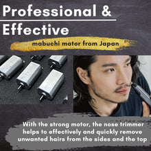 URBANER Waterproof Ear and Nose Hair Electric Trimmer for Men, Cordless, Washable, Battery Operated Hair Clipper Portable, Small and Safe Grooming Tool, Lightweight, MB-041