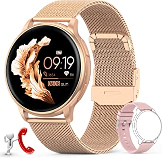 Smart Watch for Women, Bluetooth Calling Smartwatch Make/Receive Calls, 1.32" Touch Screen IP67 Waterproof Women Fitness Watch with Heart Rate Sleep Monitor Blood Pressure Watch for iPhone Android