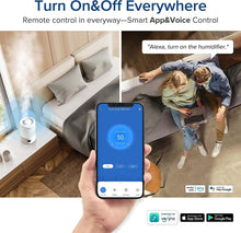 LEVOIT Humidifiers for Bedroom 3L, Top-Fill Cool Humidifier for Baby Room & Home, Smart Control with Humidity for Plants, Quiet Operation with Auto Mode, Essential Oil, Shut-Off, Up to 25H for 27