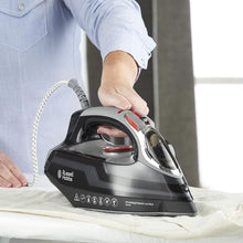 Russell Hobbs Powersteam Ultra 3100 W Vertical Steam Iron 20630 - Black and Grey