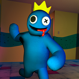 Scary Rainbow Friends Blue Monster Game