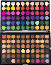 LaRoc 120 Colours Tones Eyeshadow Eye Shadow Palette Pallet Makeup Make Up Professional Pigmented Shimmer Matte MUA Artist Gift Box Set Kit, Summer/Natural Fusion Tones