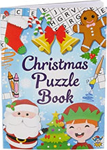 Christmas Book Henbrandt 12 Mini Christmas Puzzle Activity Books A6 - Girl or Boys Party Bag Fillers