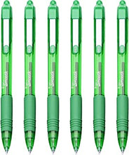 Zebra Z-Grip Smooth - Retractable Ballpoint Pen - Pack of 6 - Green