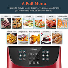 Cosori Hot Air Fryer, Red