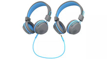 JLab JBuddies Studio Kids Bluetooth Headphones - Grey/Blue