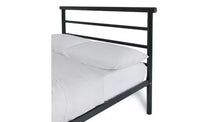 Home Avalon Single Metal Bed Frame - Black