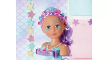 BABY born Sister Styling Mermaid Head - 13inch/35cm