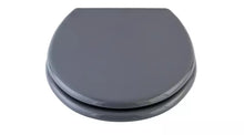 Moulded Wood Toilet Seat - Flint Grey