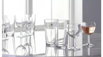 Set of 12 Basic Wine Glasses