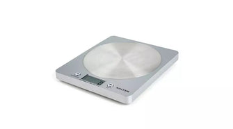 Salter Electronic Kitchen Scale with Steel Platform- Silver