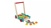 Chad Valley Wooden Crocodile Trolley