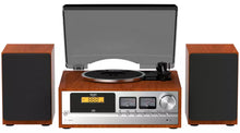Bush Classic Micro Combo Record Player - Wood / Black